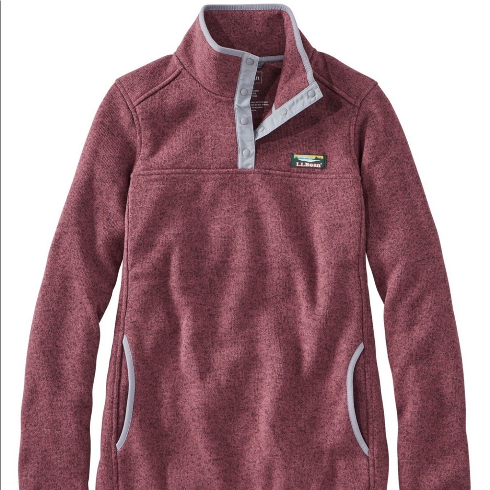 Women's L.L.Bean Sweater Fleece Pullover NWOT